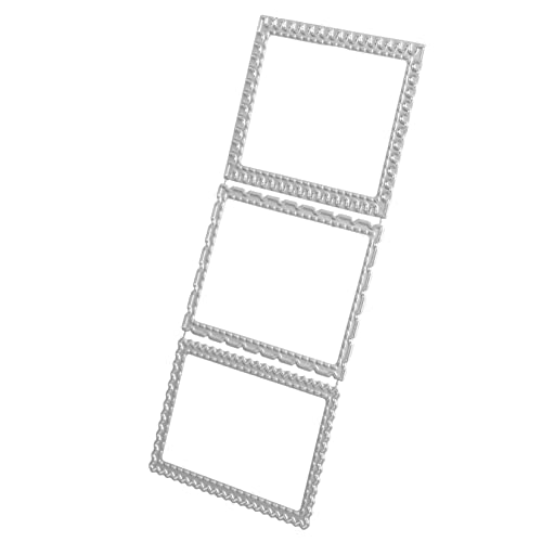 Gadpiparty Rechteckige Rahmen Stanzform für Kartenherstellung DIY Schneidwerkzeug für Scrapbooking und Bastelprojekte Robuste Präge Schablone für Designs von Gadpiparty