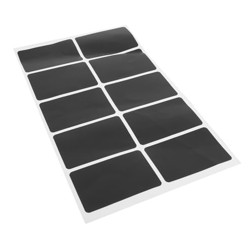 Gadpiparty Rechteckige Schwarze Kreidetafelfolie Teiliges Wiederverwendbare Selbstklebende Etiketten für Lebensmittelbehälter Marmeladengläser und Flaschen Ablösbar Vielseitig Beschriftbar Gadpiparty Rechteckige Schwarze Kreidetafelfolie Teiliges Wiederverwendbare Selbstklebende Etiketten für Lebensmittelbehälter Marmeladengläser und Flaschen Ablösbar Vielseitig Beschriftbar von Gadpiparty