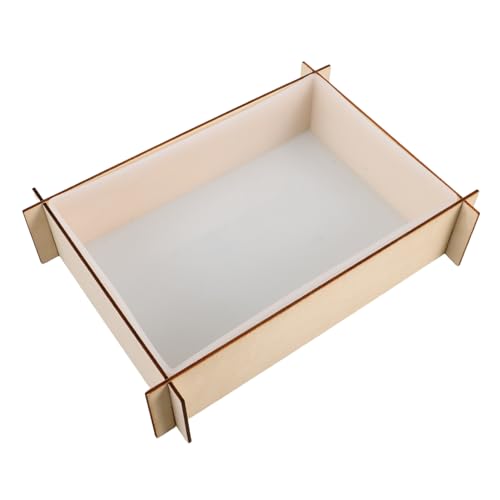 Gadpiparty Rechteckige Silikonform Flexible Langlebige Epoxidharz Gießform für DIY Buchstützen und Blumenhaltungen Antihaft Oberfläche für Einfache Reinigung und Schonendes Entformen von Gadpiparty