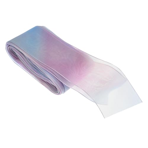 Gadpiparty Regenbogen Chiffonband Gedrucktes DIY Band für Haaraccessoires Yards Wunderschönes Design für Feste und Dekorationen von Gadpiparty