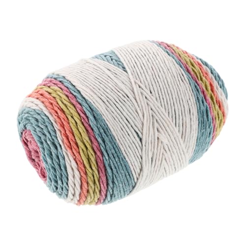 Gadpiparty Regenbogenverlaufsgarn Fach Weiches Baumwollgarn für Anfänger Robustes Diy Strick und Häkelgarn für Decken Kissen Taschen Handgefertigte Bastelprojekte Vielseitig und Farbenfroh Gadpiparty Regenbogenverlaufsgarn Fach Weiches Baumwollgarn für Anfänger Robustes Diy Strick und Häkelgarn für Decken Kissen Taschen Handgefertigte Bastelprojekte Vielseitig und Farbenfroh von Gadpiparty