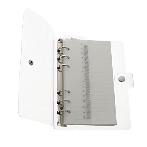 Gadpiparty Removable Loose Leaf Notebooks für Schüler Transparentes Cover Liniertes Papier Notizbuch für Schule und Büro von Gadpiparty