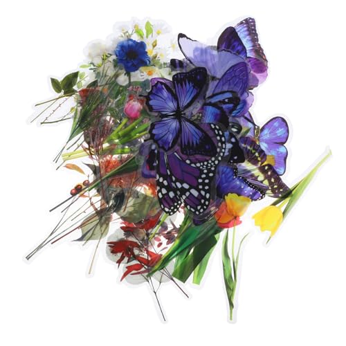Gadpiparty Retro Pflanzen Aufkleber Selbstklebende Wasserdichte Blumenaufkleber für Scrapbooking Tagebuch Diy Handwerk und Dekorationen pro Packung Gadpiparty Retro Pflanzen Aufkleber Selbstklebende Wasserdichte Blumenaufkleber für Scrapbooking Tagebuch Diy Handwerk und Dekorationen pro Packung von Gadpiparty