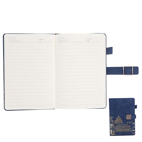 Gadpiparty Retro-notizbuch Notizblock Wöchentlicher Monatsplaner Tagesablauf Täglicher Planungsrestrang Tägliches Planbuch Zeitplan Buch Planenplaner Datiertes Notizbuch Kunstleder von Gadpiparty