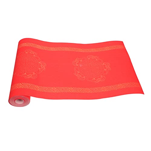 Gadpiparty Rotes Xuan Papier Dickes Kalligraphie Papier für Schriftrollen Lange Rolle für Duilian Chunlian Vielseitig Einsetzbar und Farbaufnahme Gadpiparty Rotes Xuan Papier Dickes Kalligraphie Papier für Schriftrollen Lange Rolle für Duilian Chunlian Vielseitig Einsetzbar und Farbaufnahme von Gadpiparty