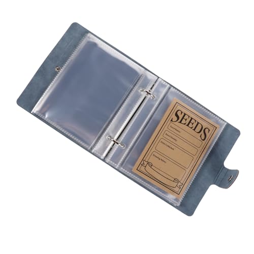 Gadpiparty Saatgut-organizer-album Pu-leder mit Umschlägen und Transparenten Taschen Großer Samenaufbewahrer für Blumen- Gemüse Pflanzensaatgut für Gartenprojekte Gadpiparty Saatgut-organizer-album Pu-leder mit Umschlägen und Transparenten Taschen Großer Samenaufbewahrer für Blumen- Gemüse Pflanzensaatgut für Gartenprojekte von Gadpiparty