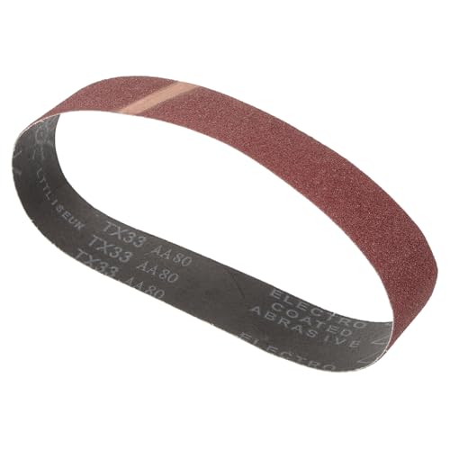 Gadpiparty Schleifband Körnung für Bandschleifer Hochleistungs Schleifpapier für Holz und Metallbearbeitung Effizient Einfach zu Wechseln Präzise für Verschiedene Anwendungen von Gadpiparty