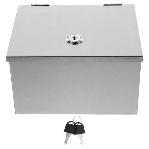 Gadpiparty Schließbare Steckdosenbox: Wetterfester Edelstahl-Wandkasten mit Scharnier Tür, Diebstahlsicheres Gehäuse für Elektronische Geräte Gadpiparty Schließbare Steckdosenbox: Wetterfester Edelstahl-Wandkasten mit Scharnier Tür, Diebstahlsicheres Gehäuse für Elektronische Geräte von Gadpiparty