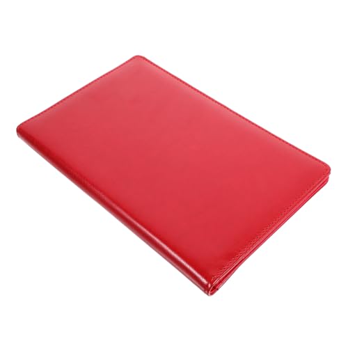 Gadpiparty Schreibbretter tragbares Klemmbrett Inhaber eines Menübelegs Klemmbrett mit Speicher klein Klemmbretter Zwischenablage Schreiben von Support-Boards Dokumentclip Tafel PU-Leder rot Gadpiparty Schreibbretter tragbares Klemmbrett Inhaber eines Menübelegs Klemmbrett mit Speicher klein Klemmbretter Zwischenablage Schreiben von Support-Boards Dokumentclip Tafel PU-Leder rot von Gadpiparty
