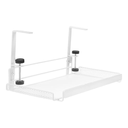 Gadpiparty Schubladenspeicher Daten Kabelorganisator Kabelmanagement Tablett Unter Der Schreibtischablage Büro Schreibtisch Organizer Unter Dem Schreibtischkabelfach Weiß Kohlenstoffstahl von Gadpiparty