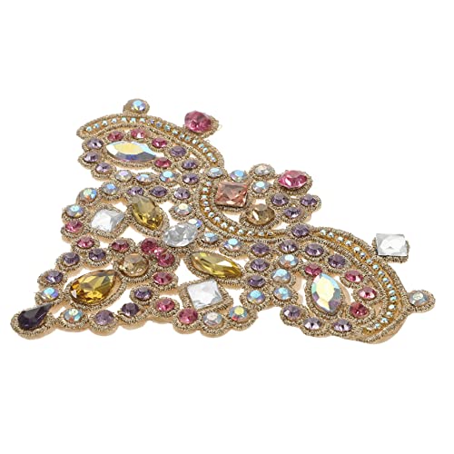 Gadpiparty Schuhblume -Bügeln Basis Stoffflicke Hotfix Applikationen Strasssteine aufnähen dekorative Patches aus Strass Dekorative Kleidung Schuhe dekorativer Patch Heißschmelzkleber Rosa Gadpiparty Schuhblume -Bügeln Basis Stoffflicke Hotfix Applikationen Strasssteine aufnähen dekorative Patches aus Strass Dekorative Kleidung Schuhe dekorativer Patch Heißschmelzkleber Rosa von Gadpiparty
