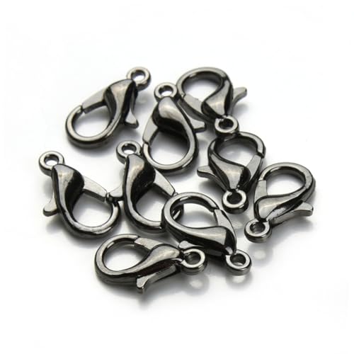 Gadpiparty Schwarze Kabelkette für Schmuckzubehör Kette Lobster Clips und Geschlossene Ringe für DIY und Mehr Gadpiparty Schwarze Kabelkette für Schmuckzubehör Kette Lobster Clips und Geschlossene Ringe für DIY und Mehr von Gadpiparty