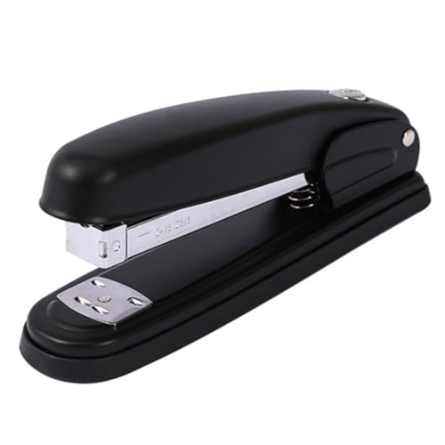 Gadpiparty Schwarzer Handhefter Kompakter Büro Hefter für Ergonomisches Design für Bürobedarf und Heimgebrauch Handlich und Leicht von Gadpiparty