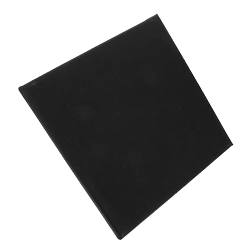Gadpiparty Schwarzölmalerrahmen Planke malen bemalen Form Bretter grundiert schwarze Leinwandplatte Malbrett gerahmte Ölfarbentafeln Malleinwände zum Malen Holz von Gadpiparty