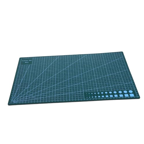 Gadpiparty Selbstheilende Schneidmatte PVC Bastelunterlage für Projekte Langlebige Schnittfeste Arbeitsfläche für Hobby und Handwerk Grüne Schneidematte von Gadpiparty