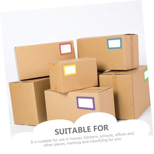 Gadpiparty Selbstklebende Blanko etiketten pro Farben Sortieraufkleber Namensschild Aufkleber zum Beschriften Langlebige Klebeetiketten für Büro und Lagerung Gadpiparty Selbstklebende Blanko etiketten pro Farben Sortieraufkleber Namensschild Aufkleber zum Beschriften Langlebige Klebeetiketten für Büro und Lagerung von Gadpiparty