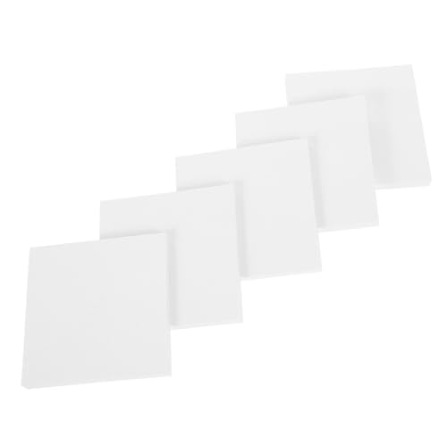 Gadpiparty Selbstklebende Notizblätter Kreative Haftnotizen für Schule Büro Wiederverwendbare Memo Pads Weißes Design für To Do Listen und Erinnerungen von Gadpiparty