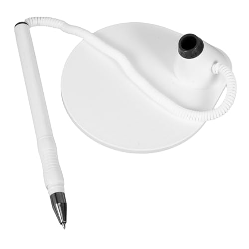 Gadpiparty Sicherer Kugelschreiber mit Kunststoffhalter und Kette für Büro und Bank Theke Ergonomisch Langlebig Schwarzer Stift für Hotels Empfang und Einzelhandel Gadpiparty Sicherer Kugelschreiber mit Kunststoffhalter und Kette für Büro und Bank Theke Ergonomisch Langlebig Schwarzer Stift für Hotels Empfang und Einzelhandel von Gadpiparty