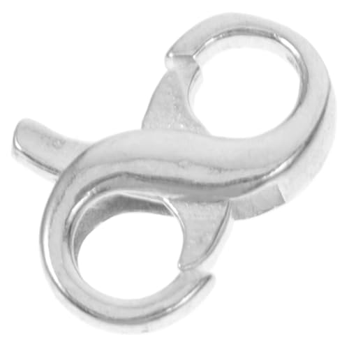Gadpiparty Silber Doppelöffnungs Karabiner Verschluss für Diy Kettenverlängerung Elegantes Schmuckzubehör Kleine Hochwertiges Material Einfach zu Bedienen Gadpiparty Silber Doppelöffnungs Karabiner Verschluss für Diy Kettenverlängerung Elegantes Schmuckzubehör Kleine Hochwertiges Material Einfach zu Bedienen von Gadpiparty