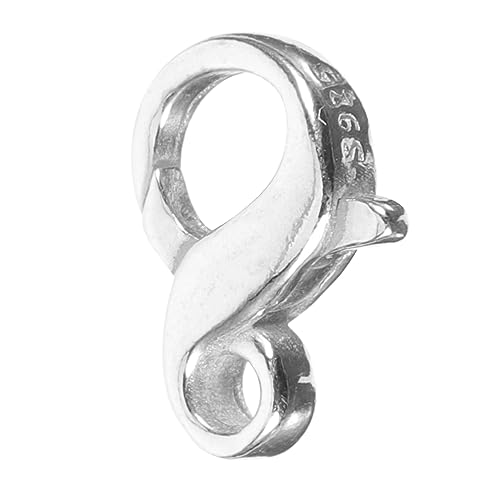 Gadpiparty Silber Halskettenverschluss Schmuck Verschluss Für DIY Schmuckherstellung Hummerverschluss Für Ketten Und Armbänder Metallverschluss Für Schmuckzubehör Gadpiparty Silber Halskettenverschluss Schmuck Verschluss Für DIY Schmuckherstellung Hummerverschluss Für Ketten Und Armbänder Metallverschluss Für Schmuckzubehör von Gadpiparty