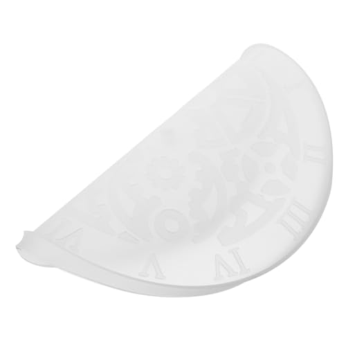 Gadpiparty Silikon Gießform für Diy Wanduhr Runde Uhrmacherform Langlebige Silikonform für Handgemachte Einfach zu Entformen für Bastelprojekte von Gadpiparty