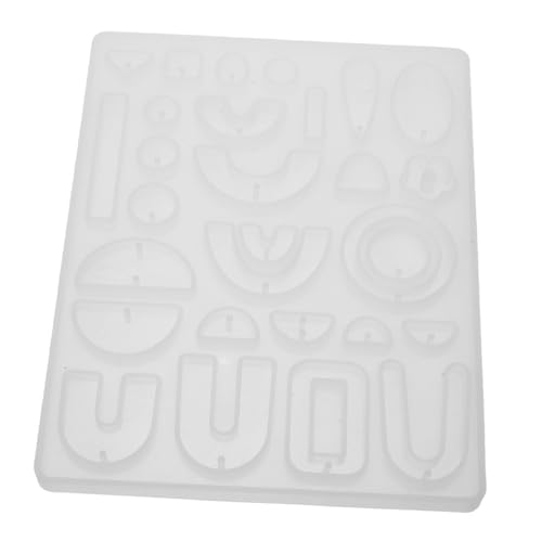 Gadpiparty Silikon Schmuckform Ohranhänger Resin Gießform für Epoxidharz DIY Schmuckherstellung Vielseitig Kreativ Verschiedene Anhängerformen für Bastelprojekte Zuhause von Gadpiparty