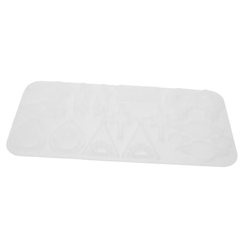 Gadpiparty Silikon Schmuckformen Epoxidharz Formen für Ohrringe Anhänger Schlüsselanhänger Geometrische Resin Gießformen Mond Stern Ornamente DIY Schmuckherstellung von Gadpiparty