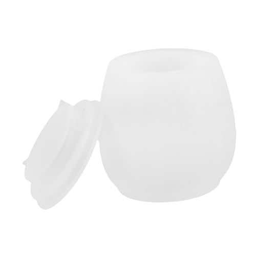 Gadpiparty Silikonform für Aufbewahrungsgläser mit Deckel Langlebige Resinform für DIY Schmuck Kosmetikboxen Vielseitige Epoxidharz Silikonform für Dekorative Aufbewahrungsbehälter von Gadpiparty