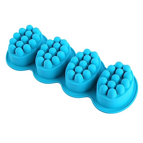 Gadpiparty Silikonform für Handgemachte Seifen Fach Oval Massagebürstenform Geeignet für Diy Seifenherstellung und Backen Türkis Antihaftend und Leicht zu Reinigen Gadpiparty Silikonform für Handgemachte Seifen Fach Oval Massagebürstenform Geeignet für Diy Seifenherstellung und Backen Türkis Antihaftend und Leicht zu Reinigen von Gadpiparty
