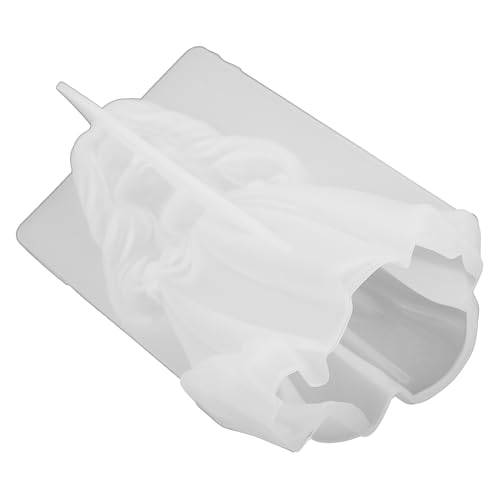 Gadpiparty Silikonform für Kerzenherstellung Einzigartige DIY Form Flexible und Langlebige Gießform für Duftkerzen für Handwerksprojekte und von Gadpiparty