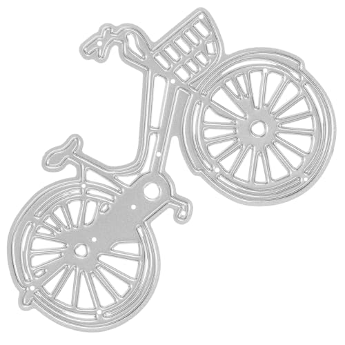 Gadpiparty Stanzform Kohlenstoffstahl Fahrrad Modellier Stanzform für Scrapbooking Selbstgemacht Kartenherstellung Präzise Stanzungen für Bastelprojekte Langlebig von Gadpiparty