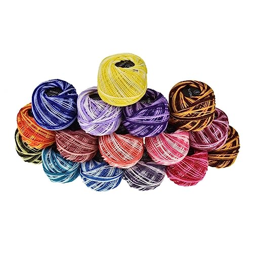 Gadpiparty Stickgarn Farben Tragbarer Stickfaden für DIY Projekte Nähgarn für Handarbeiten Bastelarbeiten und Gestaltung von Geschenken und Dekorationen von Gadpiparty