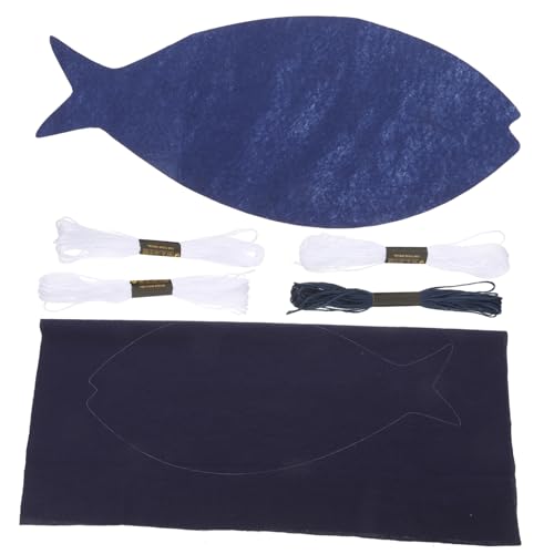 Gadpiparty Stickmaterialpaket Sashiko Stoff Geister-Kit Sashiko Kit Nadelspitzen-Sets für Erwachsene Stickrahmenständer Knüpfhaken-Sets für Kits für nähen von Gadpiparty