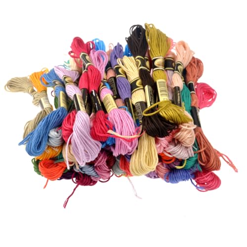 Gadpiparty Stränge Baumwoll Stickgarn Set für Kreuzstich und Stickerei in Verschiedenen Farben für Nähprojekte und Bastelarbeiten Gadpiparty Stränge Baumwoll Stickgarn Set für Kreuzstich und Stickerei in Verschiedenen Farben für Nähprojekte und Bastelarbeiten von Gadpiparty