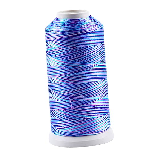 Gadpiparty Strang Eisseidenfaden Blau Makramee Schnur für Schmuckherstellung und Bastelprojekte Hochfest Langlebig und Farbecht für Quasten und Mehr von Gadpiparty