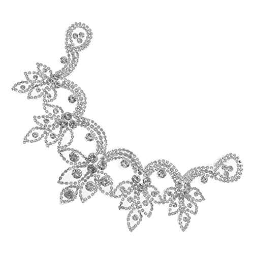 Gadpiparty Strass Patch für DIY Bastelprojekte Glitzernde Applikation zum Aufbügeln für Hochzeitskleider und Jeansreparatur Selbstklebende Strasssteine für Kleidungsgestaltung Gadpiparty Strass Patch für DIY Bastelprojekte Glitzernde Applikation zum Aufbügeln für Hochzeitskleider und Jeansreparatur Selbstklebende Strasssteine für Kleidungsgestaltung von Gadpiparty