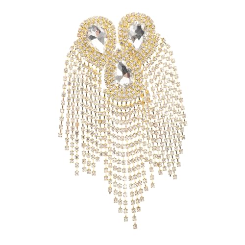Gadpiparty Strass-anzug-epaulette Mit Quaste, Schulter-epaulette, Modische Epaulette, Elegante Epaulette Für Bankette, Partys, Hochzeiten Gadpiparty Strass-anzug-epaulette Mit Quaste, Schulter-epaulette, Modische Epaulette, Elegante Epaulette Für Bankette, Partys, Hochzeiten von Gadpiparty
