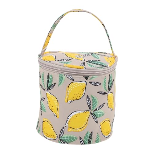 Gadpiparty Strick Aufbewahrungstasche Häkeltasche Organizer Stricktasche Für Damen Für Die Arbeit Pullover Nadel Aufbewahrungstasche Nähen Große Häkel Eimertasche Garn von Gadpiparty