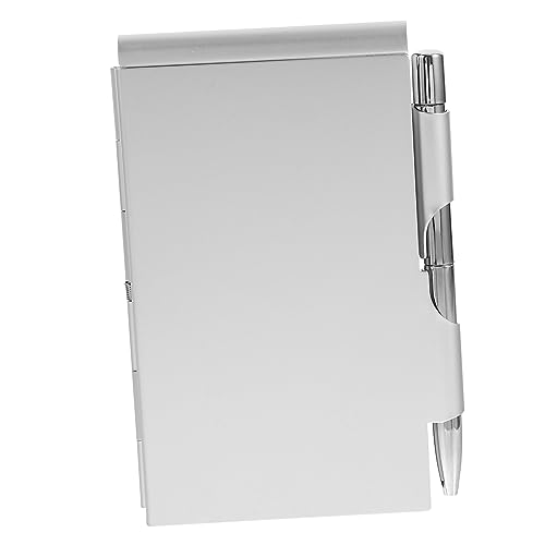 Gadpiparty Stylisches Aluminium Notizbuch mit Stift Kleines Pocket Notizbuch Kreatives und Design für Notizen und Erinnerungen für Unterwegs und Gadpiparty Stylisches Aluminium Notizbuch mit Stift Kleines Pocket Notizbuch Kreatives und Design für Notizen und Erinnerungen für Unterwegs und von Gadpiparty