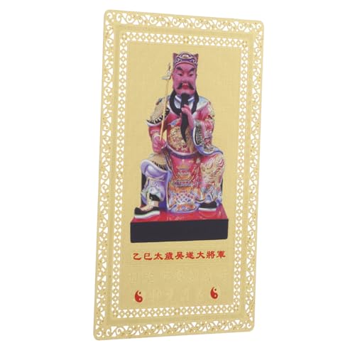 Gadpiparty Tai Sui Amulettkarte Schutzkarte für Glück Reichtum und Erfolg Chinesisches Neujahr Tragbare Glücksmünze für Zuhause und Alltag Gadpiparty Tai Sui Amulettkarte Schutzkarte für Glück Reichtum und Erfolg Chinesisches Neujahr Tragbare Glücksmünze für Zuhause und Alltag von Gadpiparty