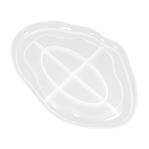 Gadpiparty Teacup Tray Silikonform Diy Gießform für Dekorative Untersetzer Bastelarbeiten Langlebig und Vielseitig für Handwerksprojekte und Schmuckgestaltung von Gadpiparty