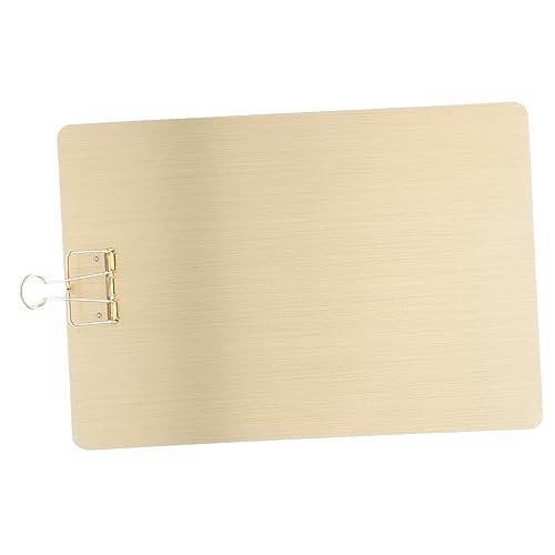 Gadpiparty Trägerplatte Für Schreibtafel Schreibtisch Schlank Schule Planke Faltbar Schreiben Klemmbrett Versorgung Multifunktions-klemmbrett Schwarz Dünn Brief Golden Metall Gadpiparty Trägerplatte Für Schreibtafel Schreibtisch Schlank Schule Planke Faltbar Schreiben Klemmbrett Versorgung Multifunktions-klemmbrett Schwarz Dünn Brief Golden Metall von Gadpiparty