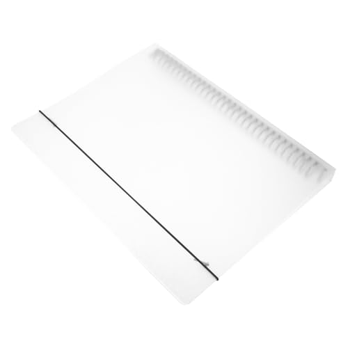 Gadpiparty Tragbarer Nachfüllbarer Binder Transparente Notizbuchhülle 30-Loch A4 Stabiler Ordner für Lose Blätter Dokumentenschutz Gadpiparty Tragbarer Nachfüllbarer Binder Transparente Notizbuchhülle 30-Loch A4 Stabiler Ordner für Lose Blätter Dokumentenschutz von Gadpiparty