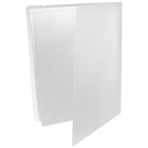 Gadpiparty Transparent Ringbinder für Notenblätter mit Klarsichtcover Ring Ordner für Musikdokumente für und Musiker Hüllen Enthalten von Gadpiparty