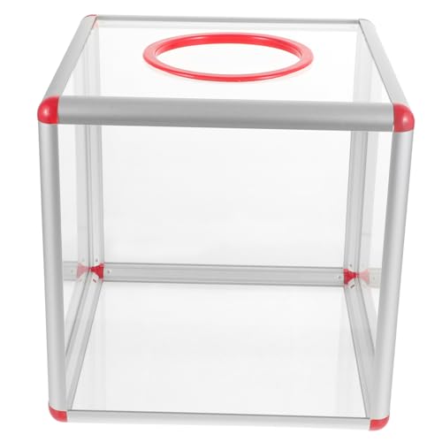 Gadpiparty Transparente Acrylbox Große Multifunktionale Losbox für Spenden Verlosungen und Vorschläge Klare Wahlurne für Faire Verlosungen bei Feiern und Events Gadpiparty Transparente Acrylbox Große Multifunktionale Losbox für Spenden Verlosungen und Vorschläge Klare Wahlurne für Faire Verlosungen bei Feiern und Events von Gadpiparty