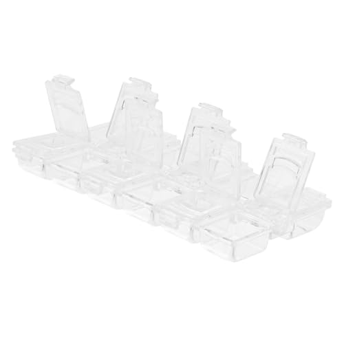 Gadpiparty Transparente Nagel Aufbewahrungsbox Fächer Nail Art Organizer mit Klarem Acryl Kompakt und Tragbar für Schmuck Perlen und Kleine Bastelaccessoires Übersichtlich Sortiert und Gadpiparty Transparente Nagel Aufbewahrungsbox Fächer Nail Art Organizer mit Klarem Acryl Kompakt und Tragbar für Schmuck Perlen und Kleine Bastelaccessoires Übersichtlich Sortiert und von Gadpiparty