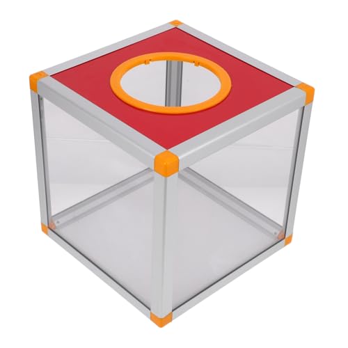 Gadpiparty Transparente Spendenbox aus Auffällige Rote Wahlurne für Veranstaltungen Einfache Langlebige Konstruktion für Fundraising Gadpiparty Transparente Spendenbox aus Auffällige Rote Wahlurne für Veranstaltungen Einfache Langlebige Konstruktion für Fundraising von Gadpiparty