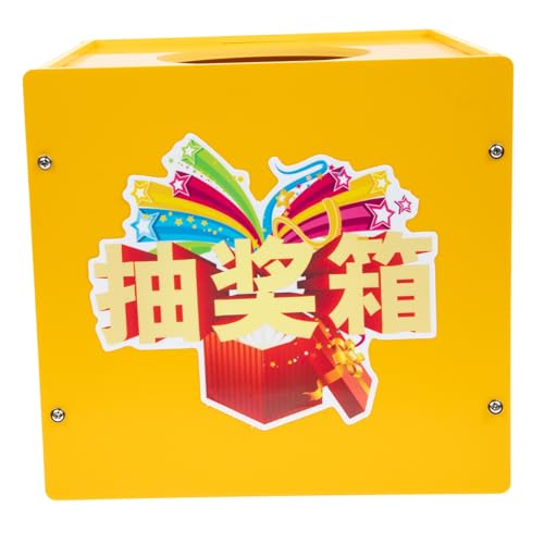 Gadpiparty Transparente Spendenbox für Lose Quadratische Raffle Box Kreative PVC Box in Rot und Gold für Hochzeiten Jahrmärkte Spendenaktionen Vielseitig Einsetzbar Gadpiparty Transparente Spendenbox für Lose Quadratische Raffle Box Kreative PVC Box in Rot und Gold für Hochzeiten Jahrmärkte Spendenaktionen Vielseitig Einsetzbar von Gadpiparty