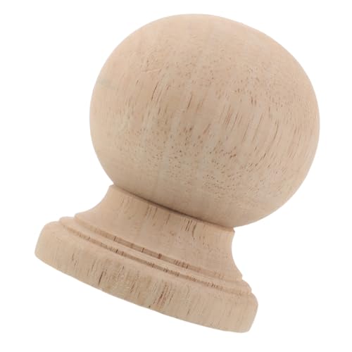 Gadpiparty Unlackierter Massivholz Dekorativer Kugel-baluster Treppenpfosten Aufsatz DIY Rustikaler Holzsäulen Topper Für Möbel Garten Villa Außenbereich Gadpiparty Unlackierter Massivholz Dekorativer Kugel-baluster Treppenpfosten Aufsatz DIY Rustikaler Holzsäulen Topper Für Möbel Garten Villa Außenbereich von Gadpiparty