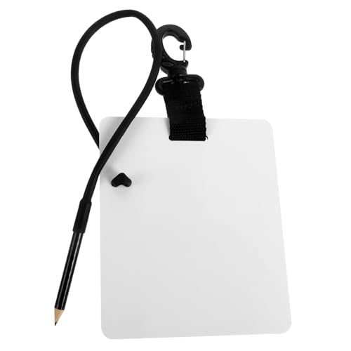 Gadpiparty Unterwasser Schreibtafel aus Leichtes Scuba Wordpad mit Clip Notizlösung für Taucher und Wassersportler Komfortable Schreibfläche Verbessert Taucherlebnis von Gadpiparty